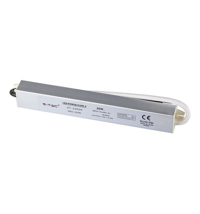 V-Tac 100W voeding - 12V DC, 8A, IP65 waterdicht