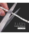 5m 4,8W/m RGB LED-strip - 12V DC, IP20, 30 LED's per meter