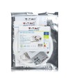5m 4,8W/m RGB LED-strip - 12V DC, IP20, 30 LED's per meter
