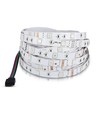 5m 4,8W/m RGB LED-strip - 12V DC, IP20, 30 LED's per meter