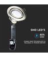 3-pack 5W inbouwspot - Stalen front, compleet met GU10-houder en LED-spot