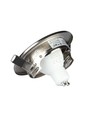 3-pack 5W inbouwspot - Stalen front, compleet met GU10-houder en LED-spot