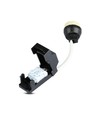3-pack 5W inbouwspot - Stalen front, compleet met GU10-houder en LED-spot