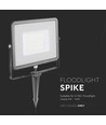 V-Tac Grondpen voor LED schijnwerper - Diameter 6 cm, Hoogte 26,5 cm