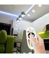RGB-controller met afstandsbediening - geheugenfunctie, infrarood, 12V (72W), 24V (144W)