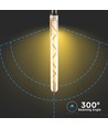 V-Tac 7W LED-lamp - Gloeidraad, T30, extra warm wit, 2200K, E27