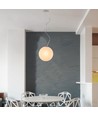 V-Tac glazen hanglamp - Ø25 cm, E27