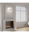 5W LED witte wandlamp - IP20 binnen, rond, draaibaar, incl. lichtbron