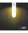 E27 2W LED lamp - Kooldraad, T30