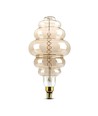 E27 8W dimbare LED reuzen globe lamp - Ø20 cm, Kooldraad, extra warm wit, 1800K
