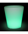 V-Tac RGB LED plantenpotverhoger - Oplaadbaar, met afstandsbediening, 28x28x29 cm