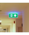 V-Tac plafond-/inbouw LED nooduitgangsbord - 2W, Samsung LED-chip