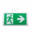 V-Tac plafond-/inbouw LED nooduitgangsbord - 2W, Samsung LED-chip