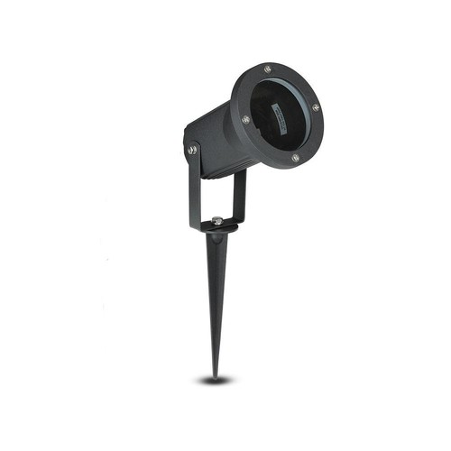 Tuinprikspot - GU10, IP44, Zwart, werklamp, zonder lichtbron