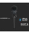 Tuinprikspot - GU10, IP44, Zwart, werklamp, zonder lichtbron