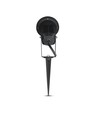 Tuinprikspot - GU10, IP44, Zwart, werklamp, zonder lichtbron