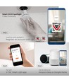 V-Tac 5W Smart Home LED-lamp - Tuya/Smart Life, werkt met Google Home, Alexa en smartphones, GU10 Spot