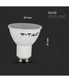 V-Tac 5W Smart Home LED-lamp - Tuya/Smart Life, werkt met Google Home, Alexa en smartphones, GU10 Spot