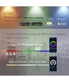 V-Tac 5W Smart Home LED-lamp - Tuya/Smart Life, werkt met Google Home, Alexa en smartphones, GU10 Spot