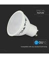 V-Tac 5W Smart Home LED-lamp - Tuya/Smart Life, werkt met Google Home, Alexa en smartphones, GU10 Spot
