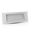 V-Tac 4W LED noodbewichting - Voor wand/plafond/inbouwmontage, 110 lumen, incl. batterij en pictogrammen