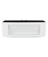 V-Tac 4W LED noodbewichting - Voor wand/plafond/inbouwmontage, 110 lumen, incl. batterij en pictogrammen