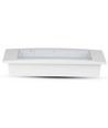 V-Tac 4W LED noodbewichting - Voor wand/plafond/inbouwmontage, 110 lumen, incl. batterij en pictogrammen
