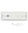 V-Tac 4W LED noodbewichting - Voor wand/plafond/inbouwmontage, 110 lumen, incl. batterij en pictogrammen