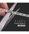 5m 10,8W/m RGB+WW LED-strip - 60 LED's per meter