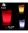 V-Tac RGB LED IJsemmer - Oplaadbaar, met afstandsbediening, 35x33x29 cm