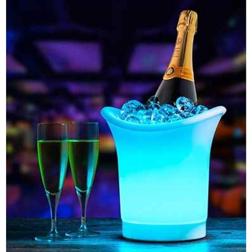 V-Tac RGB LED IJsemmer - Oplaadbaar, met afstandsbediening, 35x33x29 cm