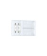 Verbindingsstuk voor 5050 LED-strips - Effen kleur (1 cm), 12V / 24V