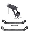 53-73 cm aquariumarmatuur - 14W LED, wit/blauw, verstelbaar