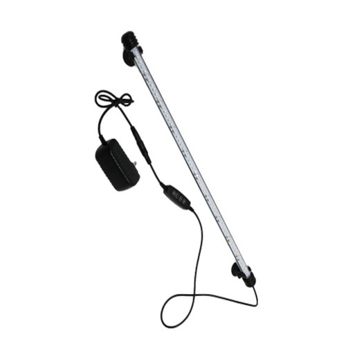 57 cm aquariumarmatuur - 6W LED, wit/blauw, met zuignappen, IP67