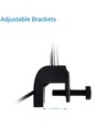 28 cm aquariumlamp - 10W LED, wit/blauw