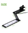 19,5 cm aquariumlamp - 7W LED, wit/blauw