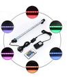 71 cm RGB aquariumarmatuur - 8W LED, met zuignappen, IP67, geheugenfunctie