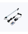 71 cm RGB aquariumarmatuur - 8W LED, met zuignappen, IP67, geheugenfunctie
