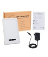 LED lichttherapielamp met timer/alarm - 18W, wit/blauw, 10.000 LUX, ingebouwde batterij
