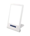 LED lichttherapielamp met timer/alarm - 18W, wit/blauw, 10.000 LUX, ingebouwde batterij