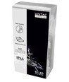 7 m. koud wit LED kerstlichtsnoer - 96 LED, IP44 buiten, timer, batterij