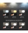 40W dimbare designer plafondlamp - Ø40cm, instelbare kleurtemperatuur, afstandsbediening