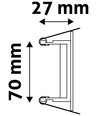 GU10/MR16 Downlight kit - Zonder lichtbron, Zwart, Zaagmaat: Ø7 cm, Afmetingen: Ø9 cm