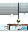 V-Tac moderne hanglamp - Transparant glas, Ø18 cm, E27