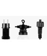 V-Tac LED-lichtsnoer met 10 stuks 0,5W RGB lampjes - 5 meter, 230V, inclusief lichtbron