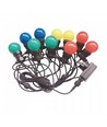 V-Tac LED-lichtsnoer met 10 stuks 0,5W RGB lampjes - 5 meter, 230V, inclusief lichtbron