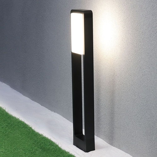 V-Tac 10W LED tuinlamp - Zwart, 80 cm, IP65, 230V
