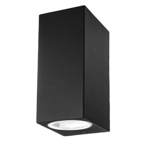 GU10 Wandlamp met up/down licht - IP44 buiten, zonder lichtbron