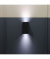 GU10 Wandlamp met up/down licht - IP44 buiten, zonder lichtbron