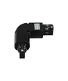V-Tac L-connector voor rails - Zwart
